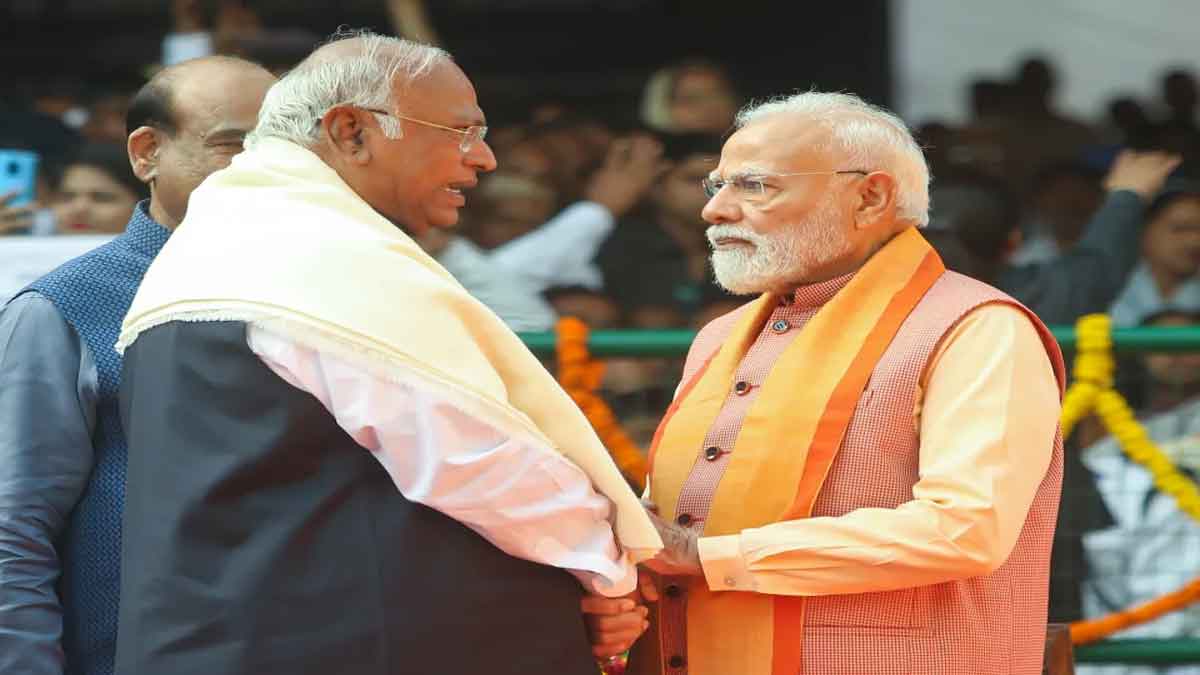 Kharge,  PM Modi