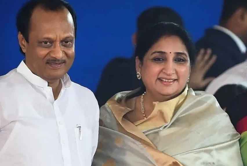 अजित पवार की पत्नी सुनेत्रा पवार को महाराष्ट्र की डिप्टी सीएम बनाये जाने की चर्चा