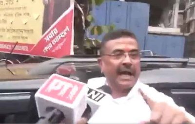 भवानीपुर में सुवेंदु अधिकारी और टीएमसी वर्कर्स के बीच झड़प,  उत्तर 24 परगना में  मतदाताओं का आरोप, मुख्यमंत्री ने धमकाया