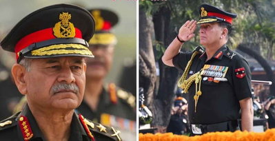 जनरल उपेंद्र द्विवेदी रिटायर, शहीद जवानों को श्रद्धांजलि दी, जनरल धीरज सेठ नये आर्मी चीफ बने