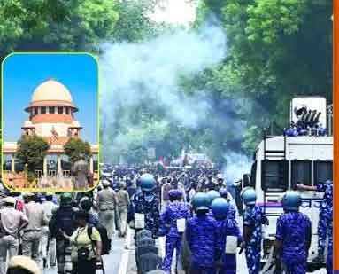 प्रदर्शनकारी छात्रों पर पैलेट गन के इस्तेमाल पर सीजेआई ने कहा, प्रोटोकॉल तय किये जाने की जरूरत