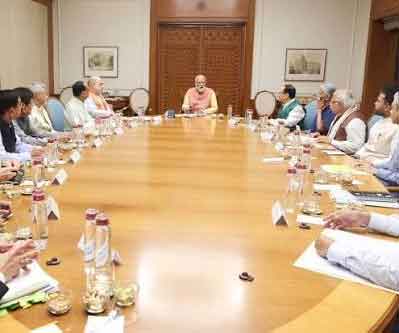 कैबिनेट कमेटी ऑन सिक्योरिटी की बैठक में पीएम मोदी ने मंत्रियों के साथ राष्ट्रीय सुरक्षा पर मंथन किया