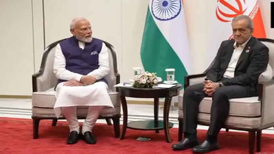 बिश्केक :  पीएम मोदी ईरान के राष्ट्रपति मसूद पेजेशकियन सहित कई नेताओं से मिले