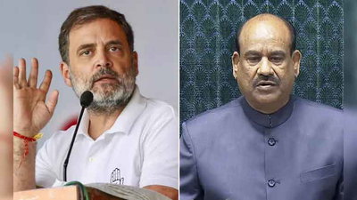 राहुल गांधी ने ओम बिरला को पत्र लिखा, लगाया आरोप, सरकार के इशारे पर मुझे लोकसभा में बोलने नहीं दिया गया