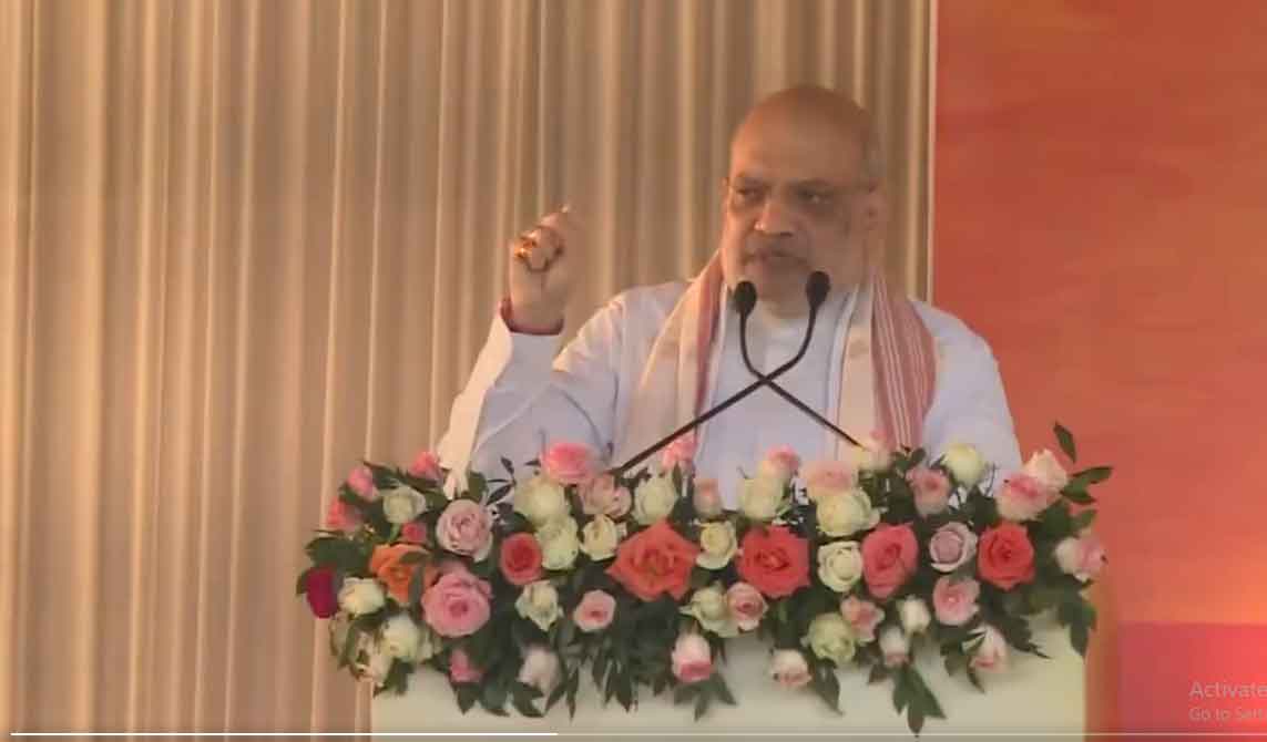 अमित शाह ने कहा, कांग्रेस ने असम में घुसपैठियों को बसाया, हम निकालेंगे, UCC लायेंगे