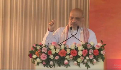 अमित शाह ने कहा, कांग्रेस ने असम में घुसपैठियों को बसाया, हम निकालेंगे, UCC लायेंगे