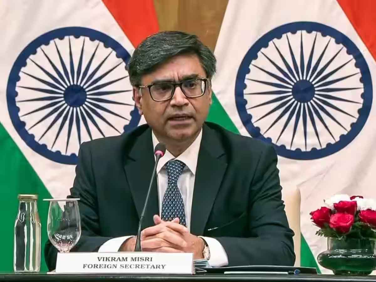 पश्चिम एशिया संकट पर ब्रिटेन में बैठक, विदेश सचिव विक्रम मिस्री शामिल हुए