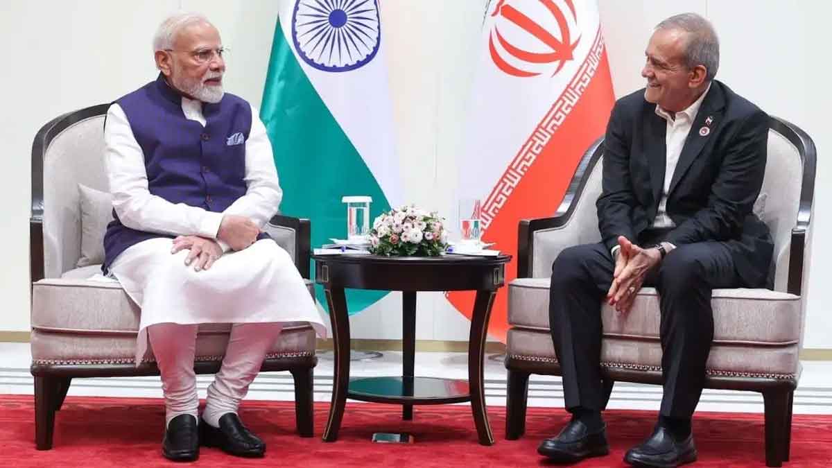 pm Modi, Pezeshkian