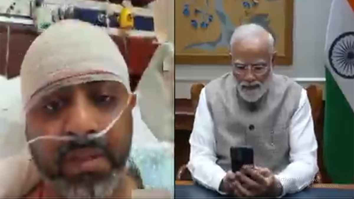 Captain Smit Machhar, PM Modi