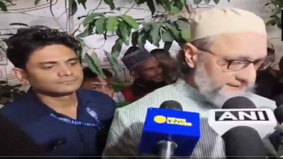 AIMIM अध्यक्ष असदुद्दीन ओवैसी ने कहा, मुसलमान वोट बैंक नहीं,  हक मिलना चाहिए