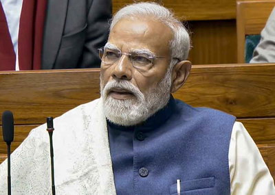 लोकसभा की कार्यवाही स्थगित, पीएम मोदी का संबोधन टला,  बोले राहुल गांधी, मैंने कहा था, संसद में नहीं आयेंगे, डरे हुए हैं