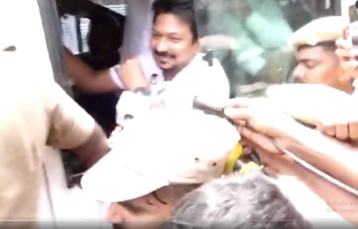 तमिलनाडु : उदयनिधि स्टालिन पुलिस कस्टडी में, अभिनेत्री तृषा को लेकर अभद्र बयान देने का आरोप