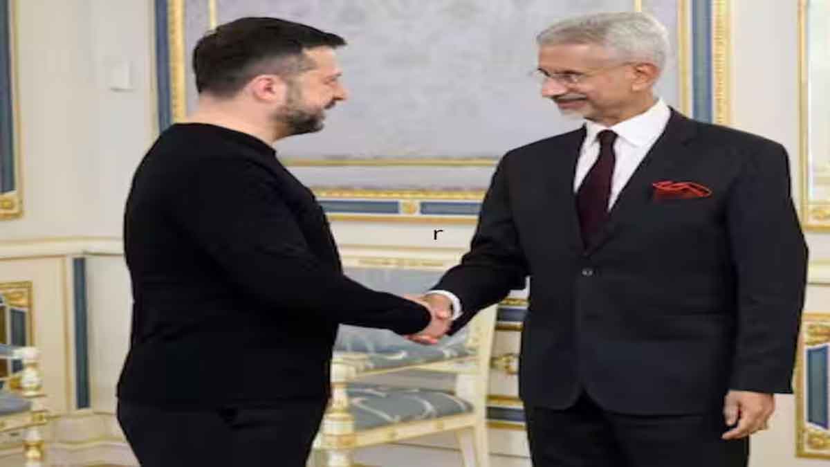 Jaishankar, Zelenskyy