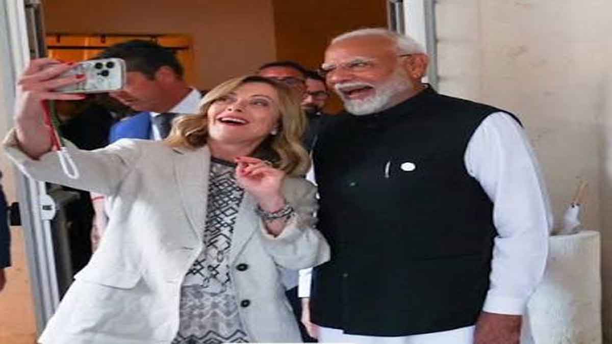 PM Modi, Meloni