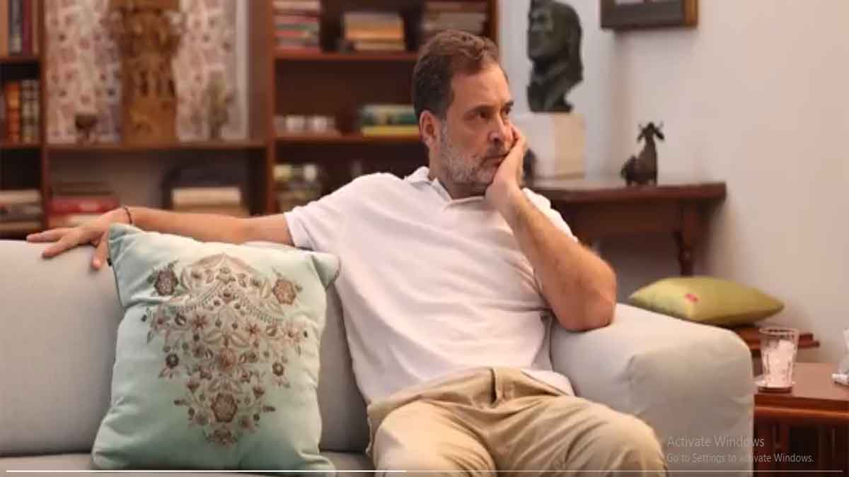 Rahul Gandhi,female journalist
