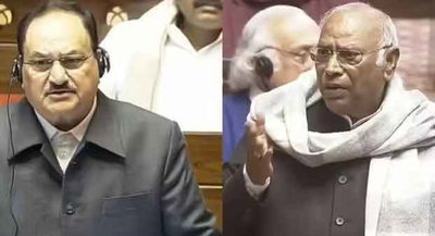 मल्लिकार्जुन  खड़गे को नरवणे की किताब पर बोलने की अनुमति नहीं मिली, विपक्ष का राज्यसभा से वॉकआउट