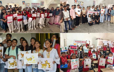 सनराइज पब्लिक स्कूल में सोहराई पेंटिंग कार्यशाला, बच्चों को मिला झारखंड की पारंपरिक कला का प्रशिक्षण
