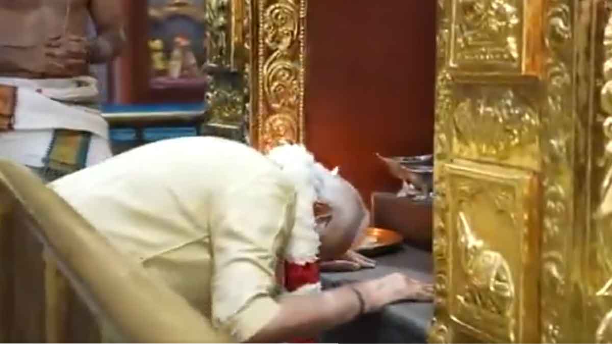 PM Modi, Shri Vinayak Temple