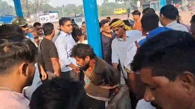 मानसिक रोगी युवक ने भूली बी ब्लॉक हनुमान मंदिर में प्रतिमा खंडित की, लोगों में आक्रोश