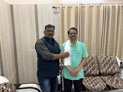 देवघर जिला कांग्रेस के कार्यकारी अध्यक्ष बने राजेन्द्र दास