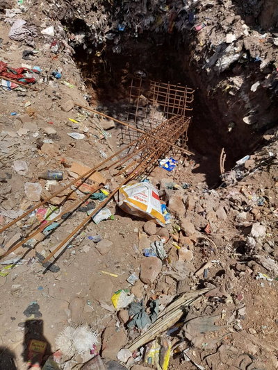 रिम्स परिसर में बाउंड्री निर्माण के दौरान हंगामा, कुछ लोगों ने जबरन काम रोका