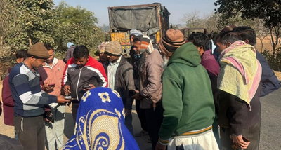 गिरिडीहः बागोडीह मोड़ पर ट्रक के धक्के से बाइक सवार युवक की मौत