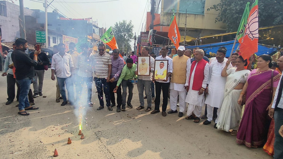 BJP fireworks