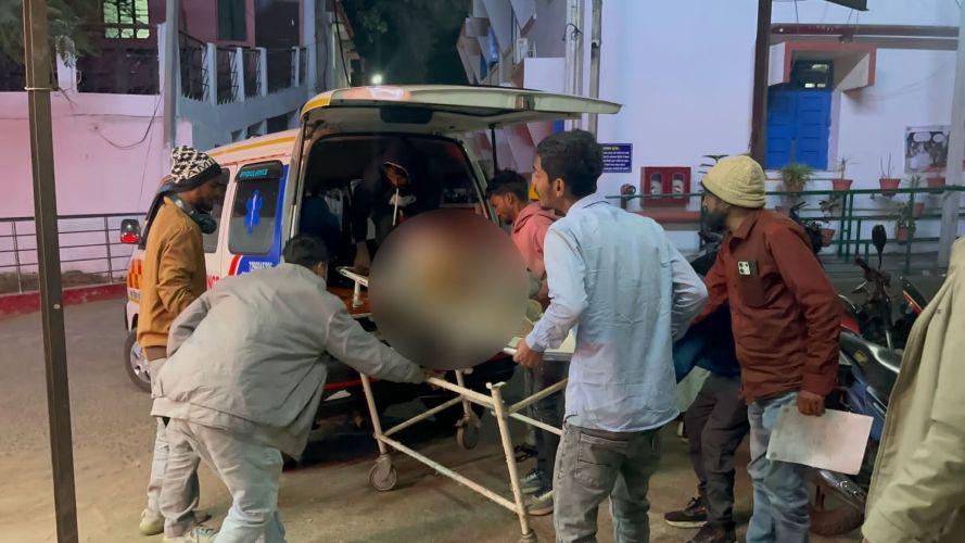 गिरिडीहः दो बाइक की टक्कर में बुजुर्ग की मौत, तीन लोग घायल