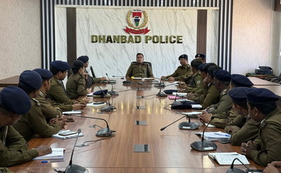 धनबाद नगर निकाय चुनावः पुलिस का मास्टर प्लान तैयार, सेक्टर-जोन में बंटा जिला