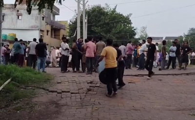 Dhanbad News : छाताबाद में फिर भू-धंसान, अस्थायी आशियाना भी आया चपेट में, दहशत में लोग