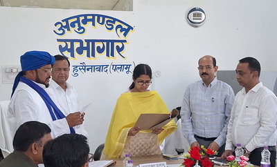 पलामूः हुसैनाबाद नगर पंचायत के उपाध्यक्ष बने सुनील चौधरी