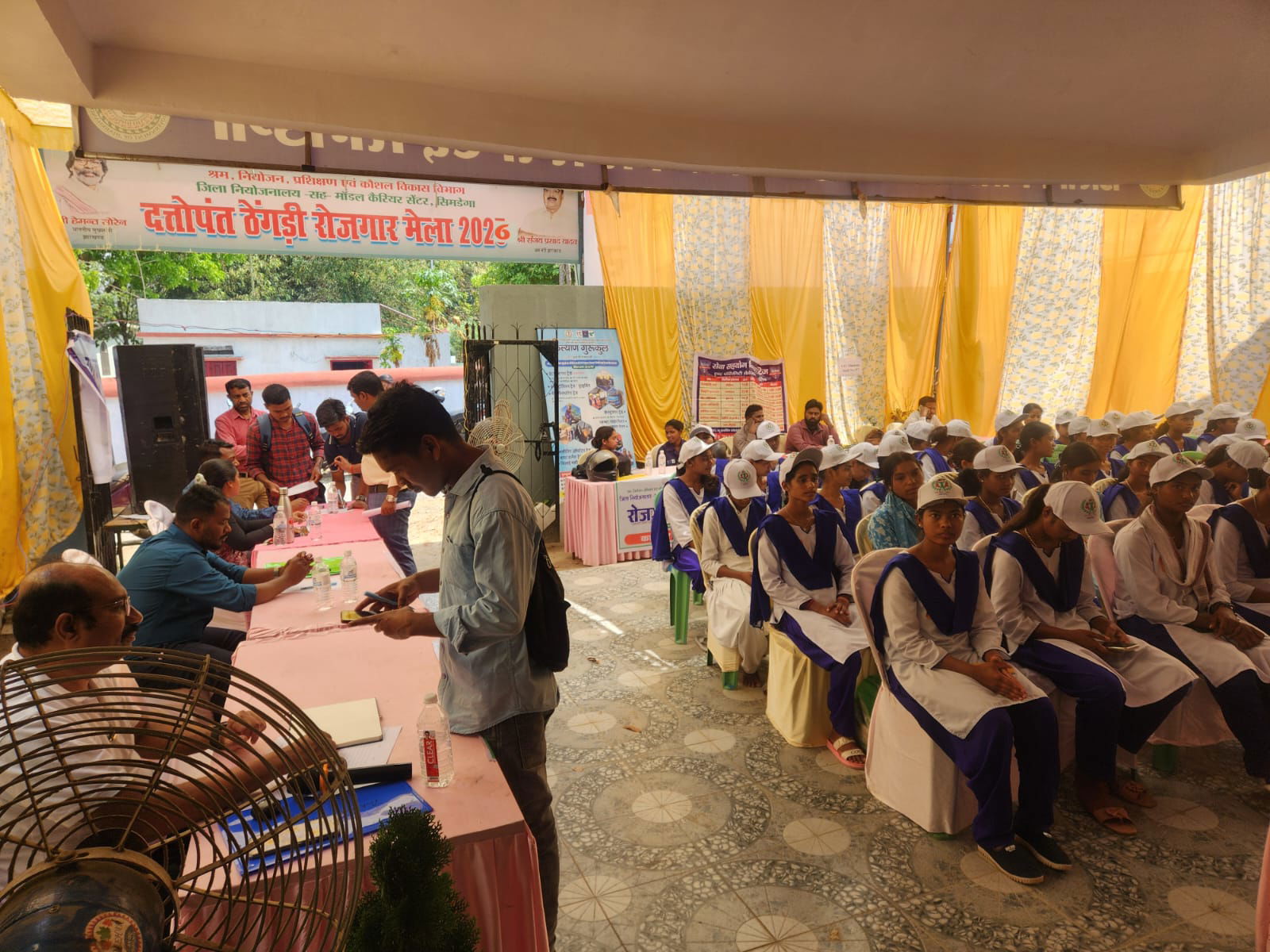 सिमडेगाः रोजगार मेले में 63 अभ्यर्थियों का चयन