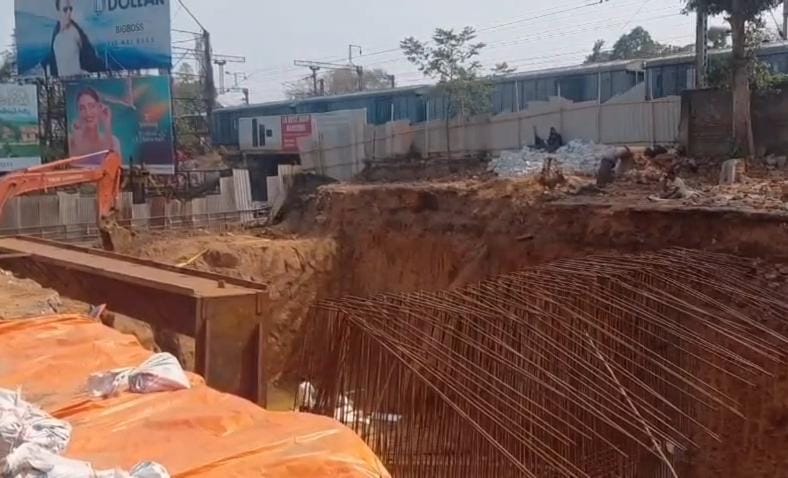 धनबादः गया पुल के पास अंडरपास का निर्माण तेज, ट्रैफिक जाम से जल्द मिलेगी राहत