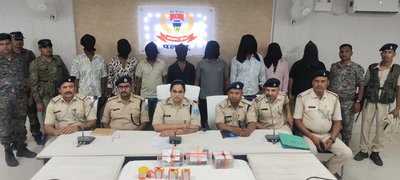 पलामूः युवक के अपहरण की कोशिश व मारपीट के 8 आरोपी गिरफ्तार, हथियार बरामद