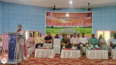 Latehar News : किसानों को आधुनिक खेती की जानकारी रखना जरूरी- जिप अध्यक्ष