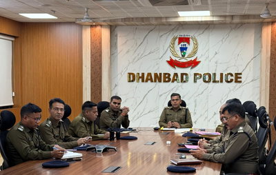 धनबादः भयमुक्त मतदान के लिए पुलिस की चाक-चौबंद तैयारी