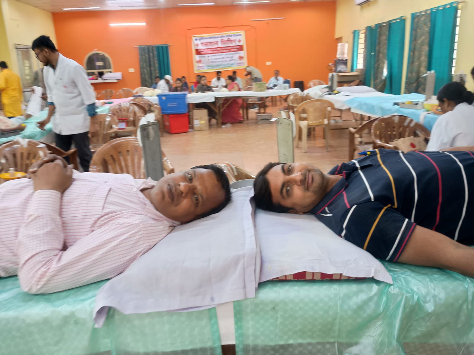 जमशेदपुरः तुरामडीह यूरेनियम प्रोजेक्ट में लगे शिविर में 153 यूनिट रक्त संग्रह