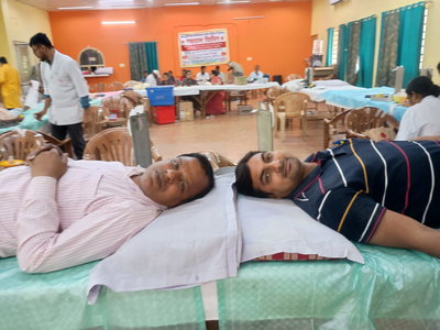 जमशेदपुरः तुरामडीह यूरेनियम प्रोजेक्ट में लगे शिविर में 153 यूनिट रक्त संग्रह