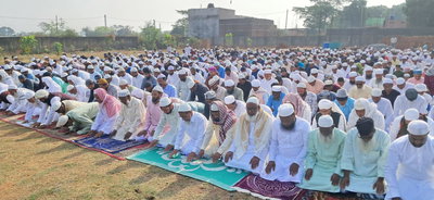 रामगढ़ जिले में ईद का उल्लास, मस्जिदों में पढ़ी गई नमाज