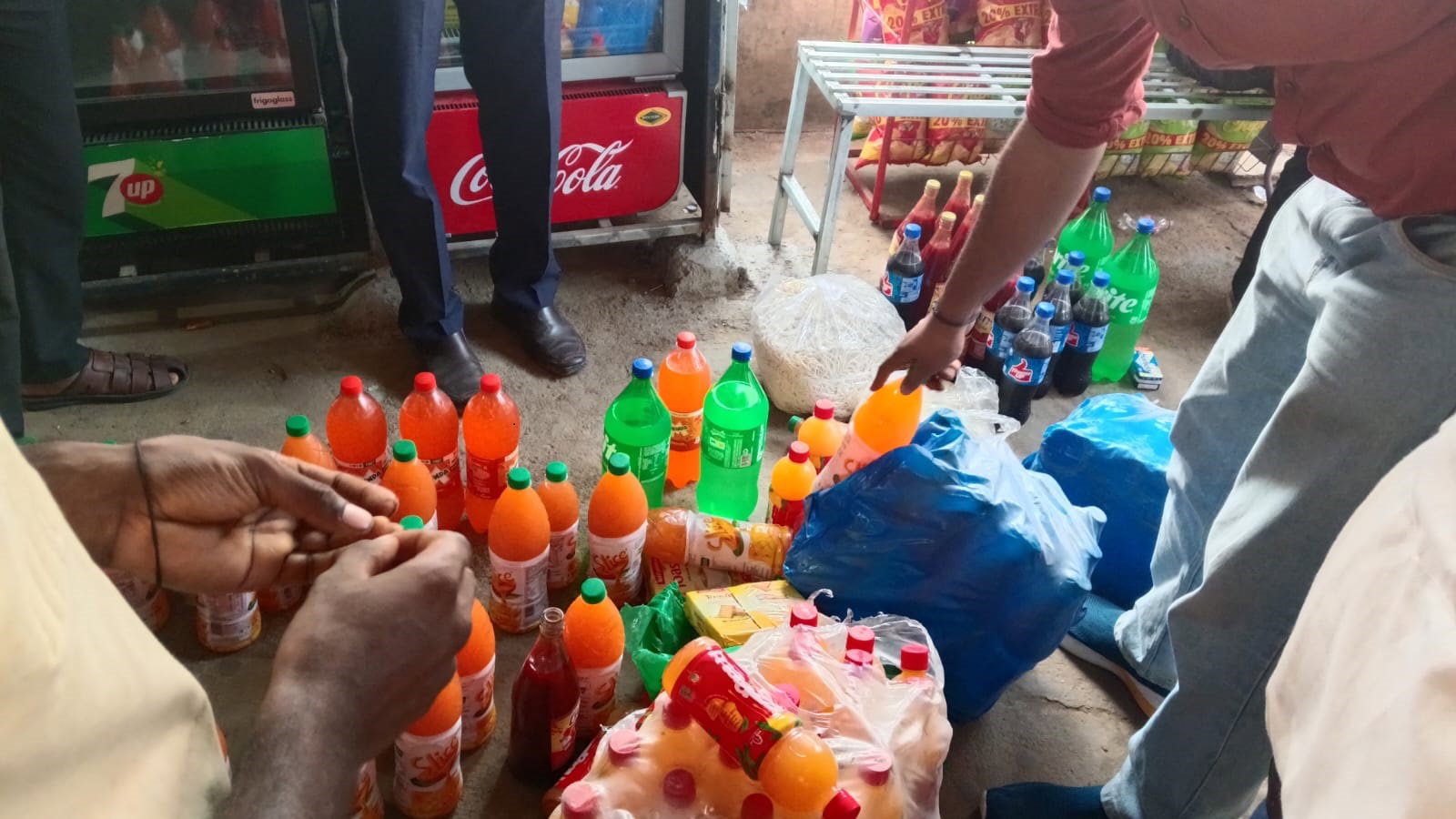 Expired cold drinks
