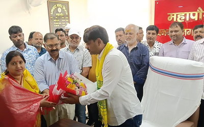 धनबादः मेयर संजीव सिंह व डिप्टी मेयर अरुण चौहान ने कार्यभार संभाला, विकास पर जोर