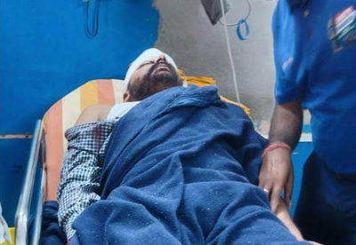 सड़क हादसे में पलामू जिला भाजपा अध्यक्ष समेत 4  लोग घायल