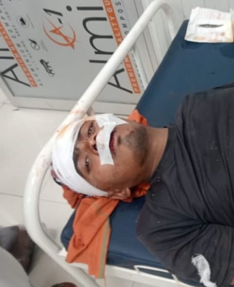 रामगढ़ः सड़क हादसे में बाइक सवार 2 युवक घायल, रिम्स रेफर