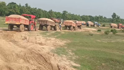 Jamtara News : जिले में बालू उठाव का खेल, प्रशासन की आंखों के सामने चल रहा ‘रेत साम्राज्य’