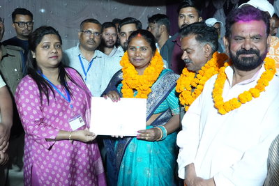 पलामूः विश्रामपुर नप अध्यक्ष पद पर गीता देवी 46 वोट से विजयी