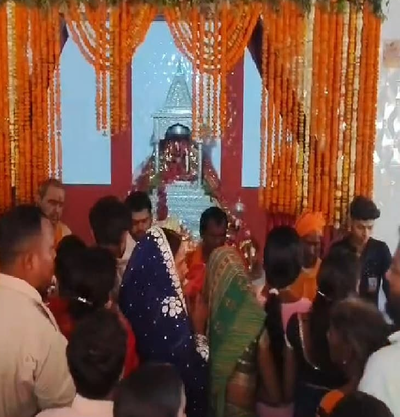 गढ़वाः महानवमी पर केतार के चतुर्भुजी मंदिर में उमड़ी भक्तों की भीड़