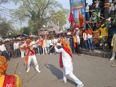 पलामूः रामनवमी पर दिखा भक्ति, उत्साह व एकता का संगम