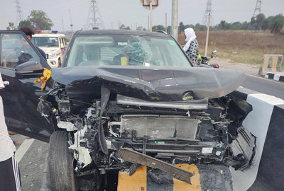 पलामूः अलग-अलग सड़क हादसों में तीन लोग घायल