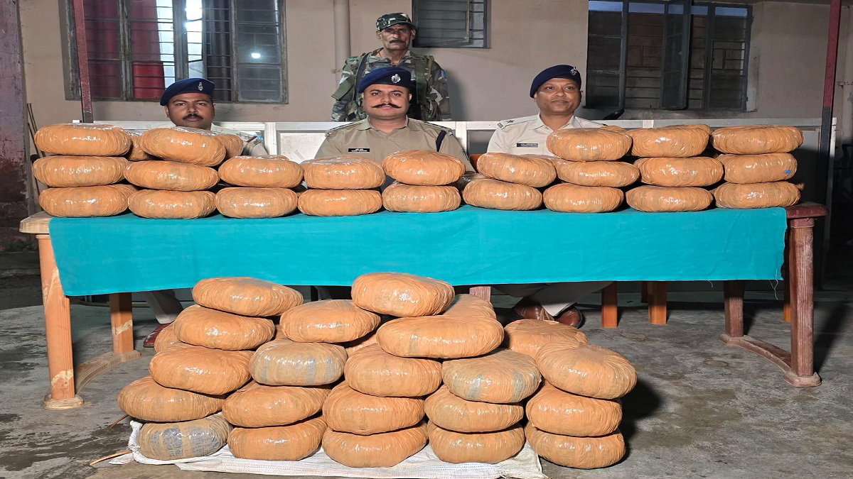Ganja seized