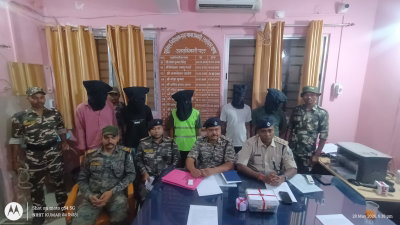 Latehar News : ब्रउन शुगर के साथ छह तस्कर गिरफ्तार, इनमें एक नबालिग